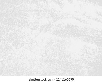 Abstract distress floor, white and gray background, stucco grunge, cement or concrete wall textured. Vector illustration design with copy space.