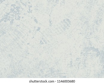 Abstract distress floor, white and gray background, stucco grunge, cement or concrete wall textured. Vector illustration design with copy space.