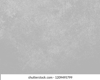 Suelo abstracto de socorro, fondo blanco y gris, grunge de estuco, cemento o pared de hormigón texturada. Diseño de ilustración vectorial con espacio de copia.