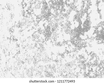 Abstract distress floor, white and gray background, stucco grunge, cement or concrete wall textured. Vector illustration design with copy space.