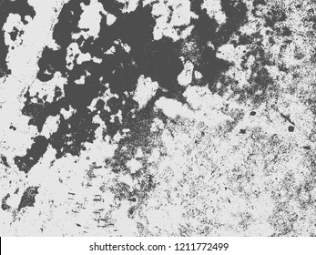 Abstract distress floor, white and gray background, stucco grunge, cement or concrete wall textured. Vector illustration design with copy space.
