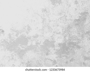Abstract distress floor, white and gray background, stucco grunge, cement or concrete wall textured. Vector illustration design with copy space.