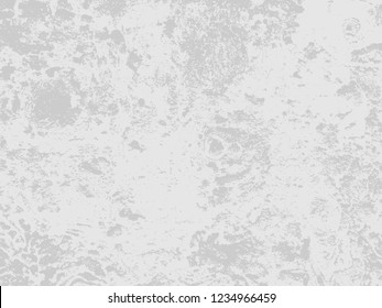 Abstract distress floor, white and gray background, stucco grunge, cement or concrete wall textured. Vector illustration design with copy space.