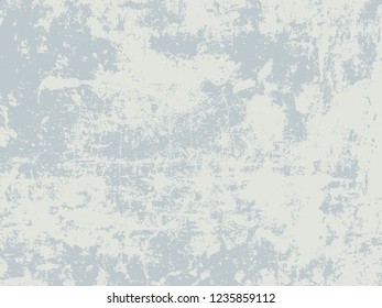 Abstract distress floor, white and gray background, stucco grunge, cement or concrete wall textured. Vector illustration design with copy space.