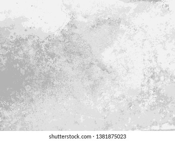 Abstract distress floor, white and gray background, stucco grunge, cement or concrete wall textured. Vector illustration design with copy space.