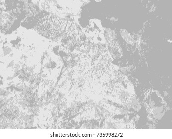 Abstract distress floor, white and gray background, stucco grunge, cement or concrete wall textured. Vector illustration design with copy space.