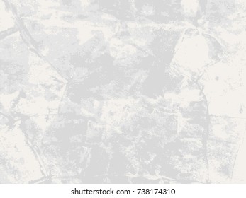 Abstract distress floor, white and gray background, stucco grunge, cement or concrete wall textured. Vector illustration design with copy space.