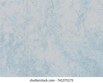 Abstract distress floor, white and gray background, stucco grunge, cement or concrete wall textured. Vector illustration design with copy space.