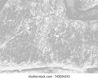Abstract distress floor, white and gray background, stucco grunge, cement or concrete wall textured. Vector illustration design with copy space.