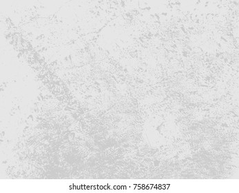 Abstract distress floor, white and gray background, stucco grunge, cement or concrete wall textured. Vector illustration design with copy space.
