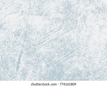 Abstract distress floor, white and gray background, stucco grunge, cement or concrete wall textured. Vector illustration design with copy space.