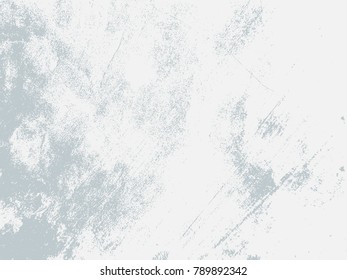 Abstract distress floor, white and gray background, stucco grunge, cement or concrete wall textured. Vector illustration design with copy space.