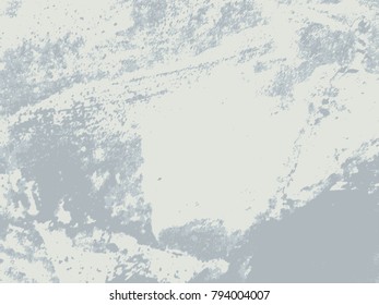 Abstract distress floor, white and gray background, stucco grunge, cement or concrete wall textured. Vector illustration design with copy space.