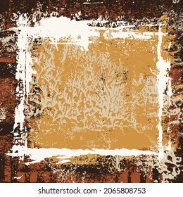 Abstract Distress Grunge Background Texture Colorful Splatter Scratch Rough Dirty Style