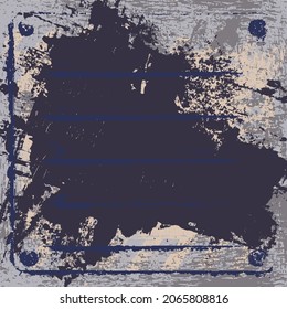 Resumen Distancia Grunge Fondo Textura Colorida Splatch Rough Estilo Sucio