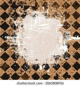 Abstract Distress Grunge Background Texture Colorful Splatter Scratch Rough Dirty Style
