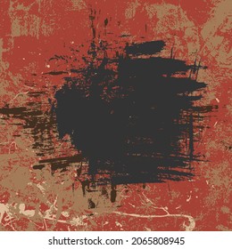 Abstract Distress Grunge Background Texture Colorful Splatter Scratch Rough Dirty Style