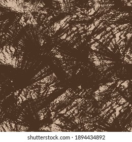 Abstract Distressed Brush Strokes Geometric Repeating Vector Pattern Old Texture Background