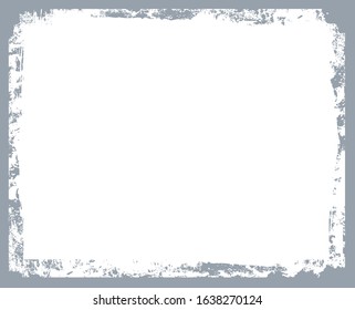 Abstract distressed grunge frame background