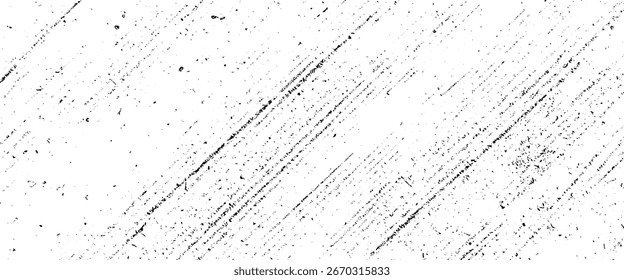 Efecto Abstractas de rasguño y polvo de la superposición de la textura del grunge afligido sobre fondo blanco