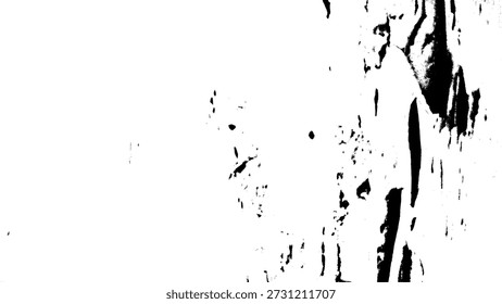 Textura de arranhão angustiado abstrato com elemento de fundo de sobreposição de alto contraste
