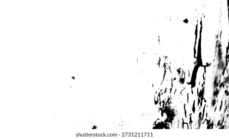 Textura de arranhão angustiado abstrato com elemento de fundo de sobreposição de alto contraste