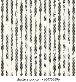Abstract distressed striped background. Seamless pattern.