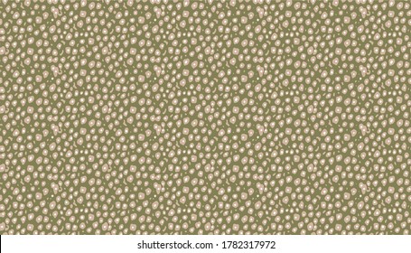 Resúmenes Dosis De Ditsy Flores Patrón Vector Repetido Fondo Aislado