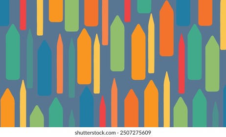 Abstract diversity minimalist style background in light yellow and blue. 