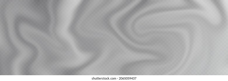 Abstract divorces on transparent background, crumpled material, vector design