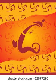abstract diwali celebration background, vector illustration