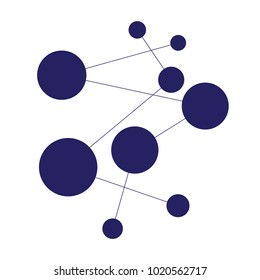 Abstract D.N.A graphic with white background.