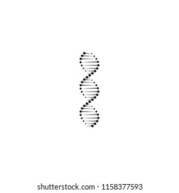 Abstract DNA icon, logo vector design element
