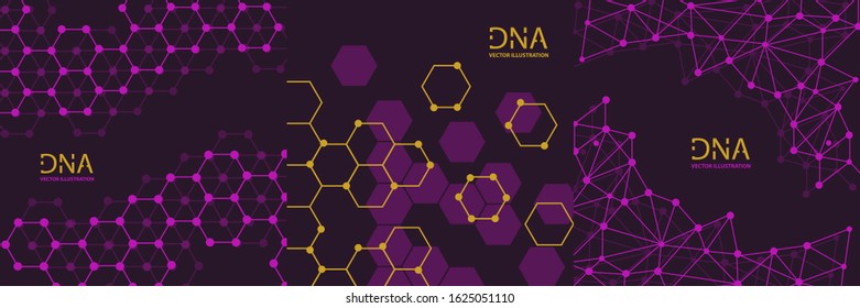 Abstract DNA strand symbol. Isolated on white background. Vector illustration, eps 8.