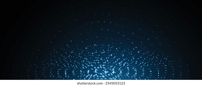 Abstract DNA technology. Science medical concept. Futuristic background.  Wireframe molecules structure