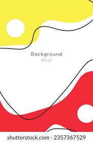 Abstract document graphic design, art, minimal, template