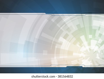 abstract document template, rotation and concentration image, vector illustration