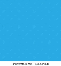 Abstract documents background. White pens and papers icon on blue background. Vector illustration.