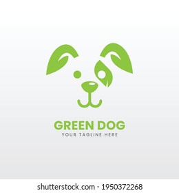 abstract dog leaf vector design. a unique, exclusive, elegant, professional, clean, simple, modern logo. It would be perfect for your company