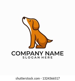 Abstract Dogs Idea illustration vector template. Suitable for Creative Industry, Multimedia, entertainment, Educations, Shop, and any related business