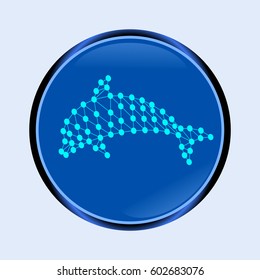 Abstract Dolphin