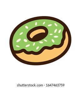 Abstract Donut Logo Design Template