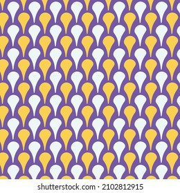 Abstract doodle art seamless pattern background vector illustration for fabric, textile, invitation card.