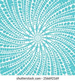 Abstract doodle background. Zentagle. Spiral.