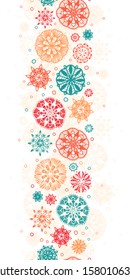 Abstract Doodle Circles Seamless Pattern Background. Creative Hand drawn mandalas. Great for elegant textiles, cards, wrapping, wallpaper - vector design