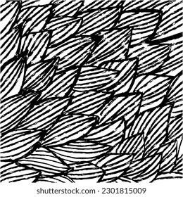 Abstract doodle designs hand drawing illustration