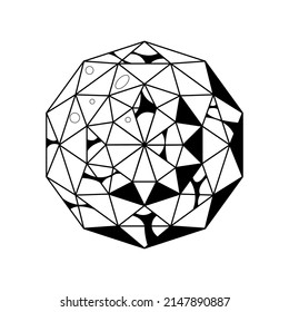 Resumen Elemento Doodle Mano Dibujo Diamante Precioso Piedra De Lujo Joyería Esbozo Vector Diseño Estilo Fondo Ilustración