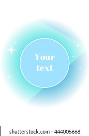 Abstract doodle; geometric layout with your text