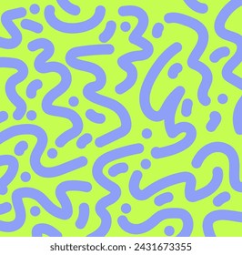 Abstract doodle lines colorful vector background