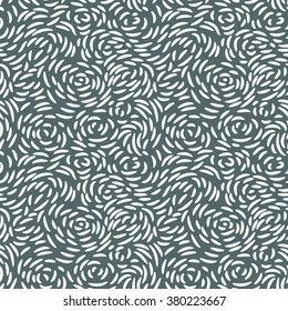 Abstract doodle minimalistic seamless pattern